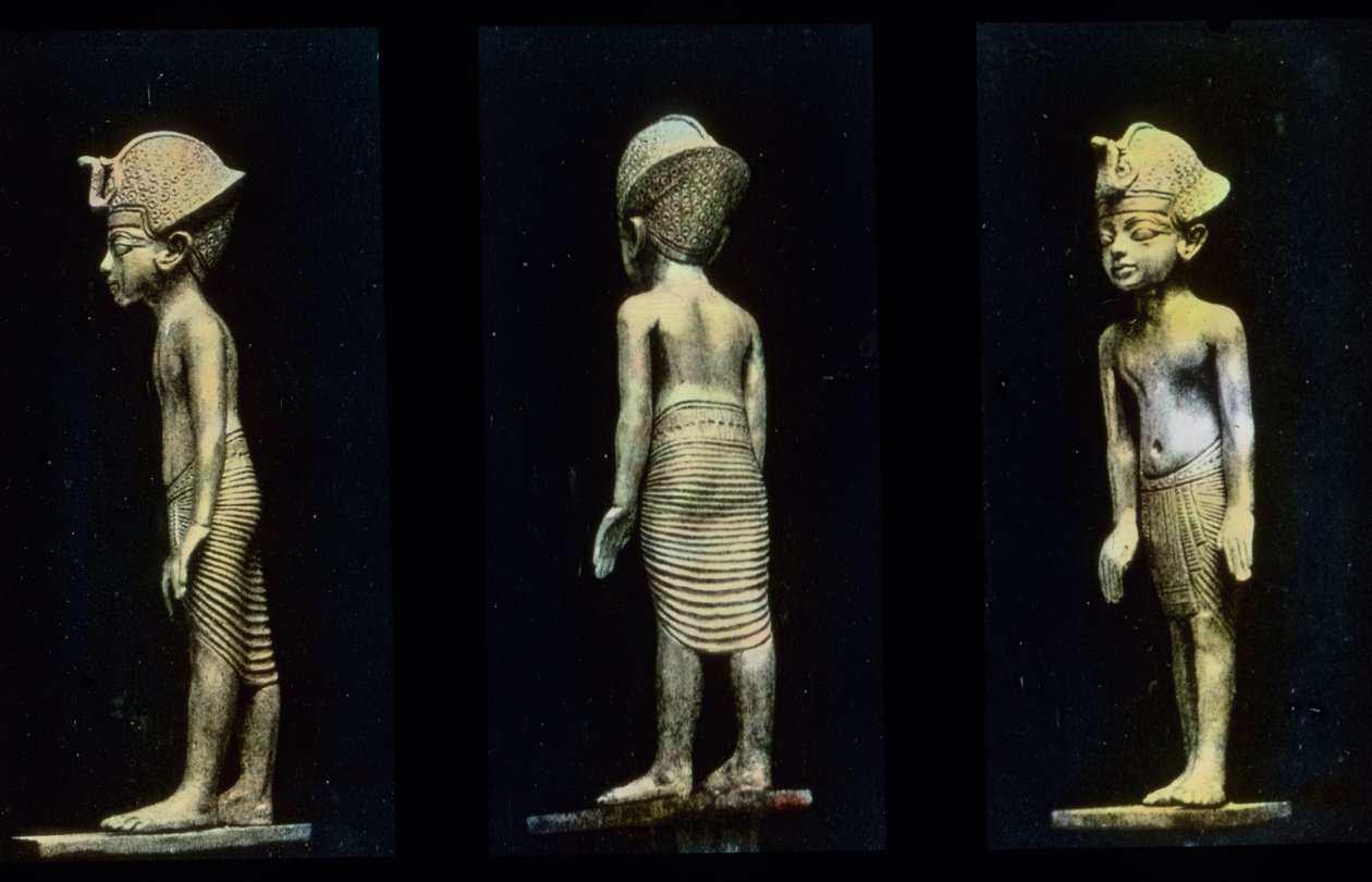 Gold Statuette by Unbekannter Künstler