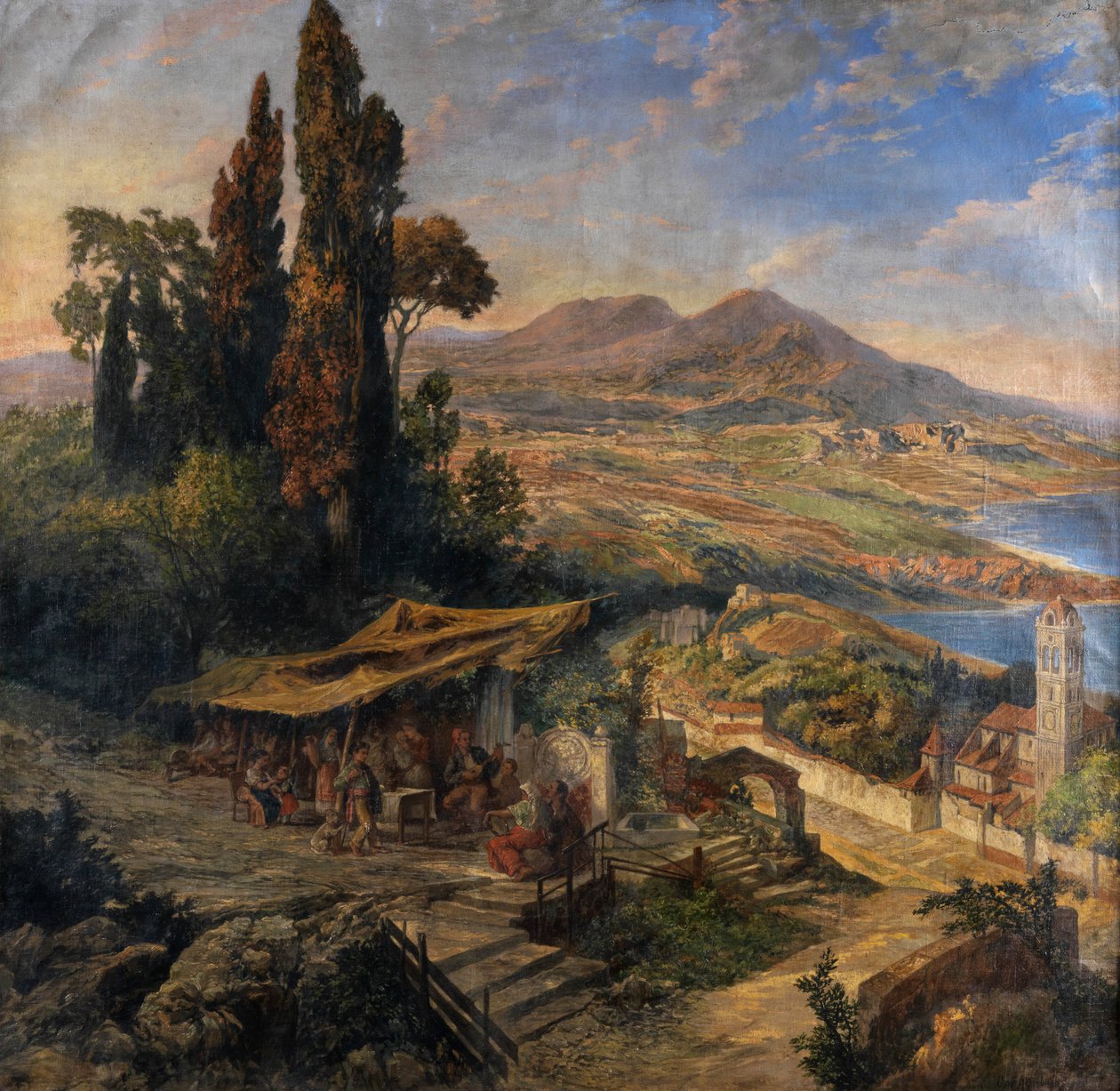 Gulf of Naples by Unbekannter Künstler