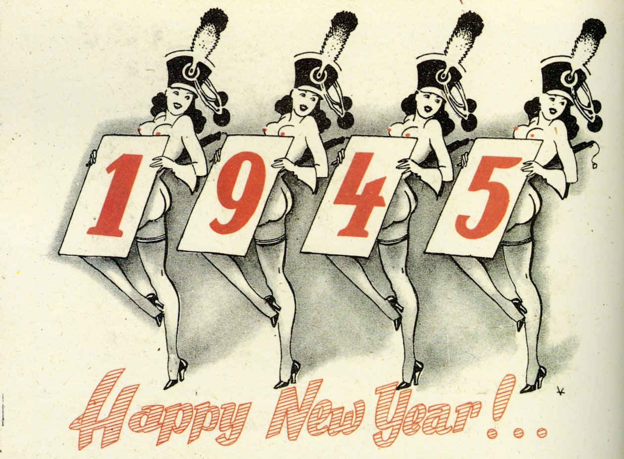 Happy New Year! 1945 by Unbekannt