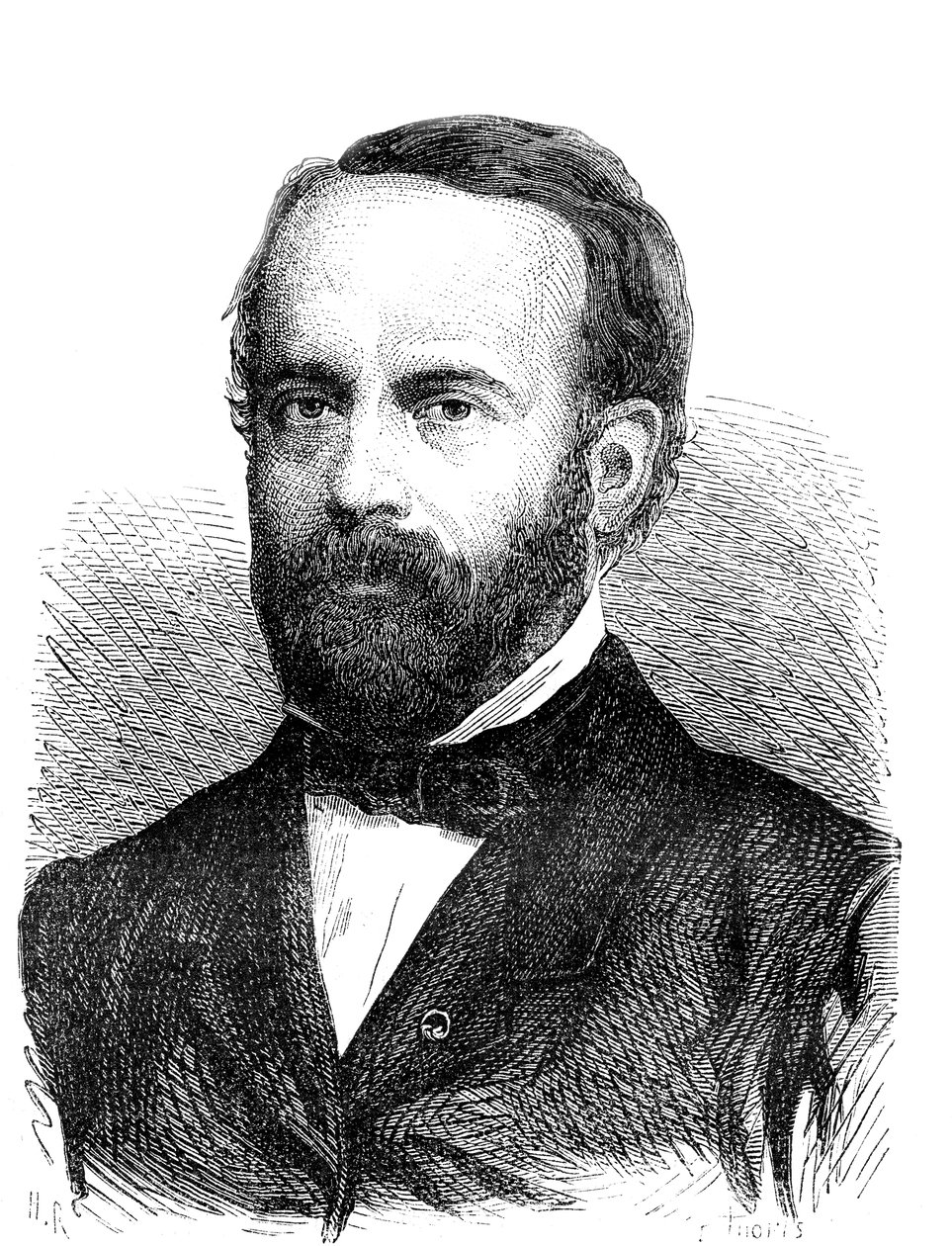 Henri Sainte-Claire Deville, French Chemist by Unbekannter Künstler