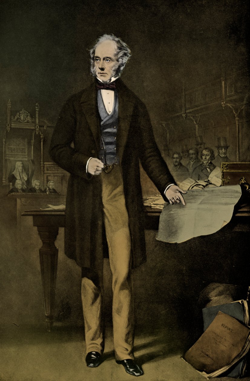 Henry John Temple, 3rd Viscount Palmerston by Unbekannter Künstler