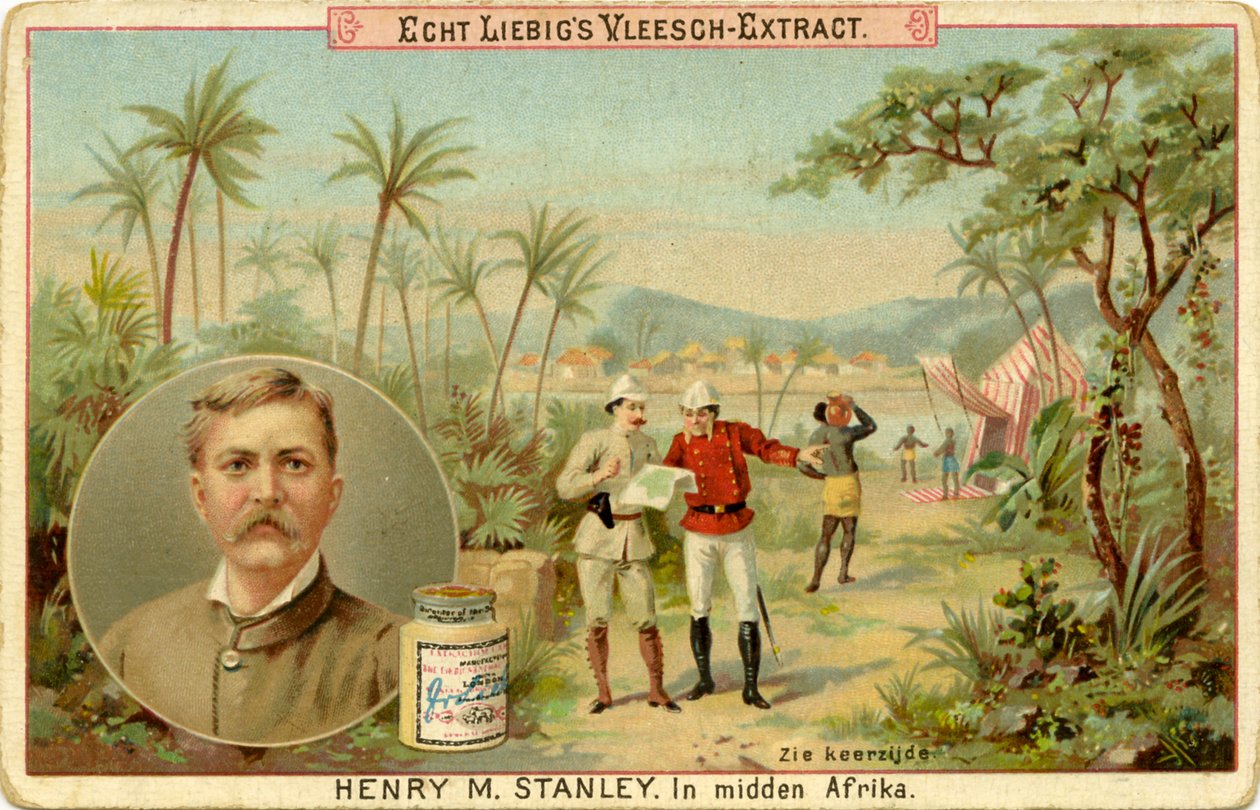 Henry M. Stanley in central Africa by Unbekannter Künstler