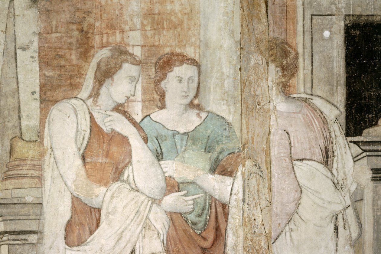 Hill Hall, Cupid and Psyche Mural by Unbekannter Künstler