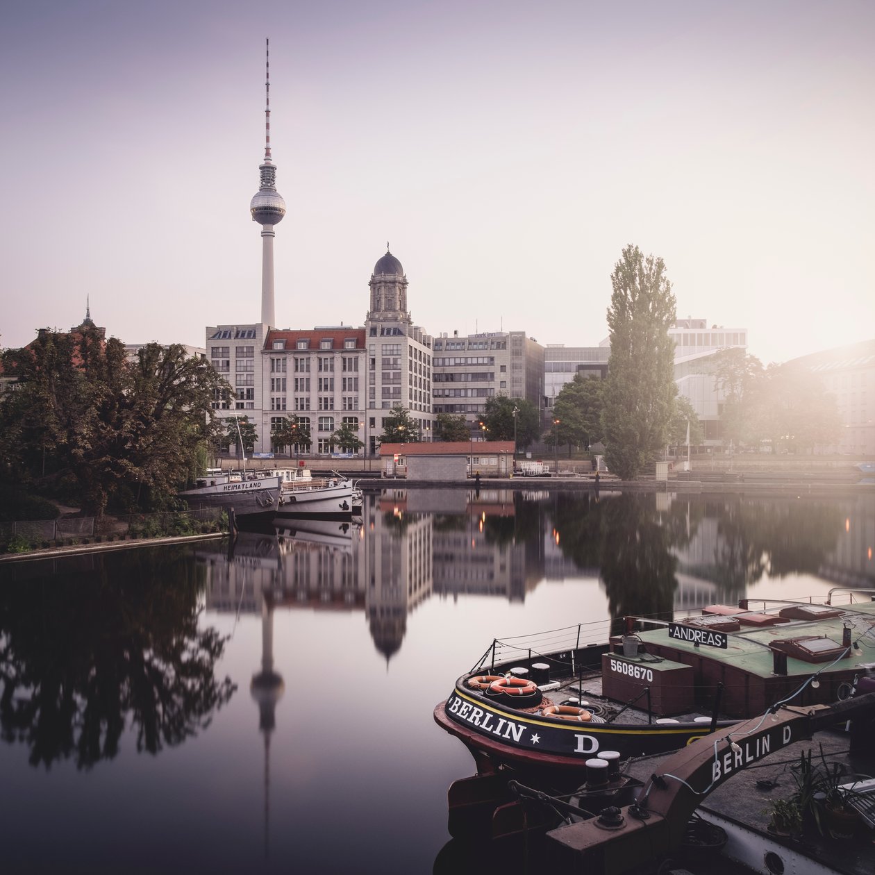 Historic Harbor, Berlin, Germany, 2015 by 