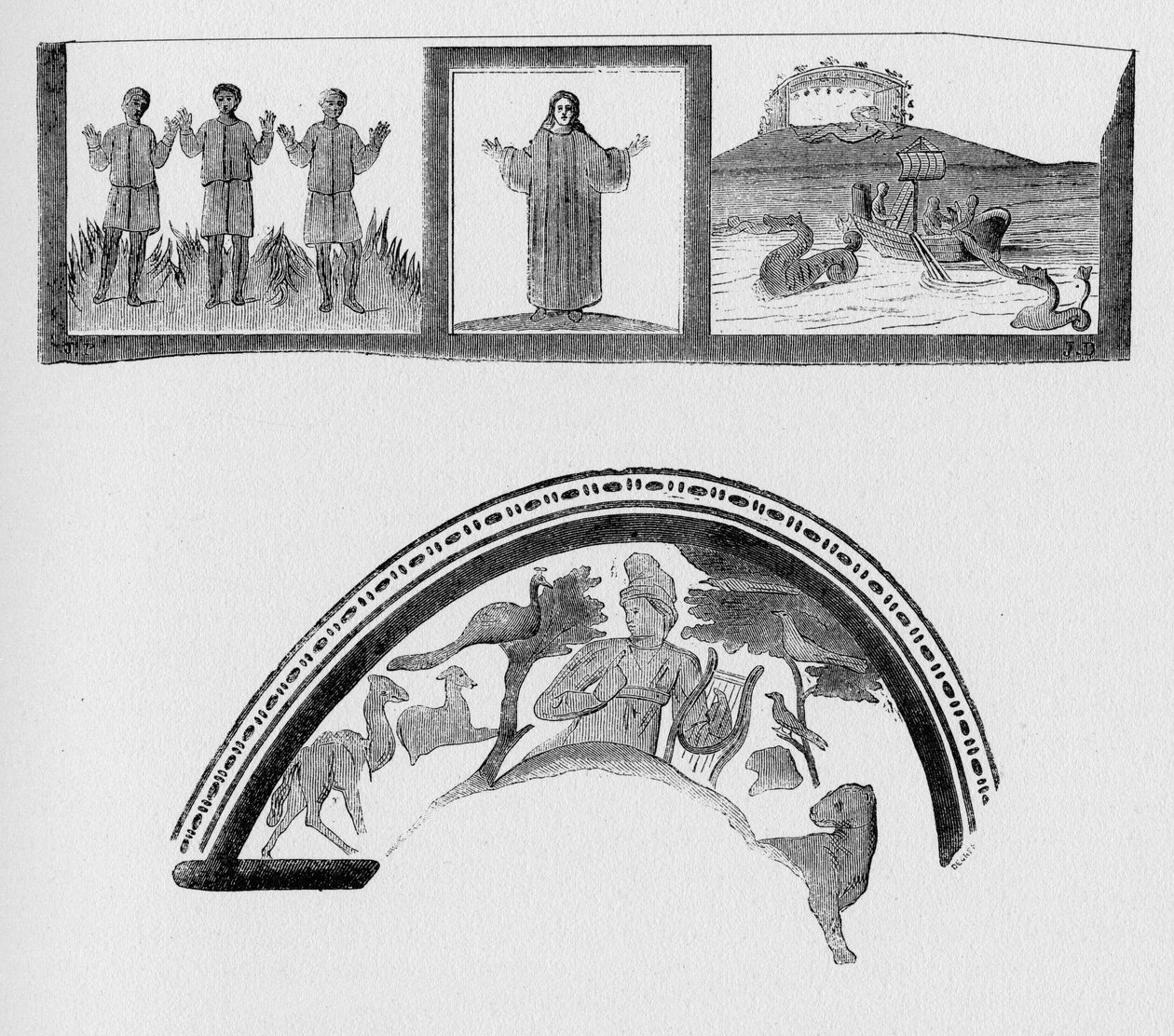 History of Ancient Rome. Rome engravings of 1872 by Unbekannt