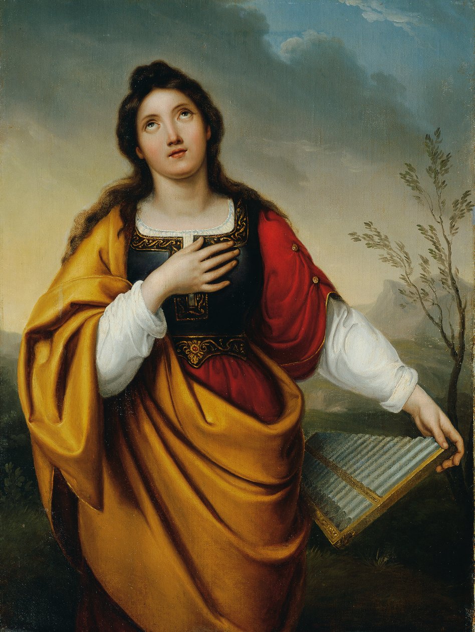 St. Cecilia by Unbekannter Künstler