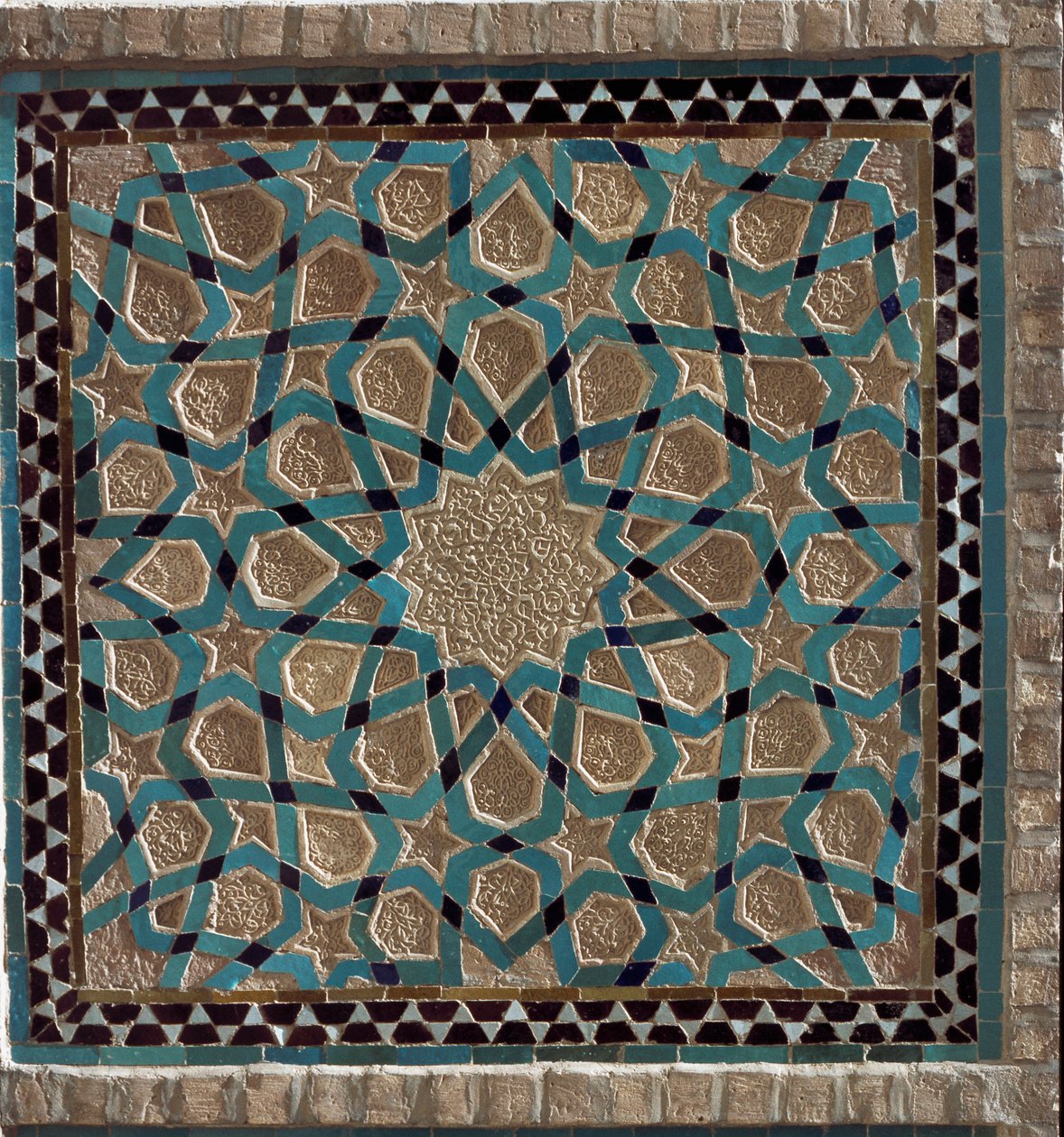 Islamic Art: View of an Interior Panel of Jameh by Unbekannt