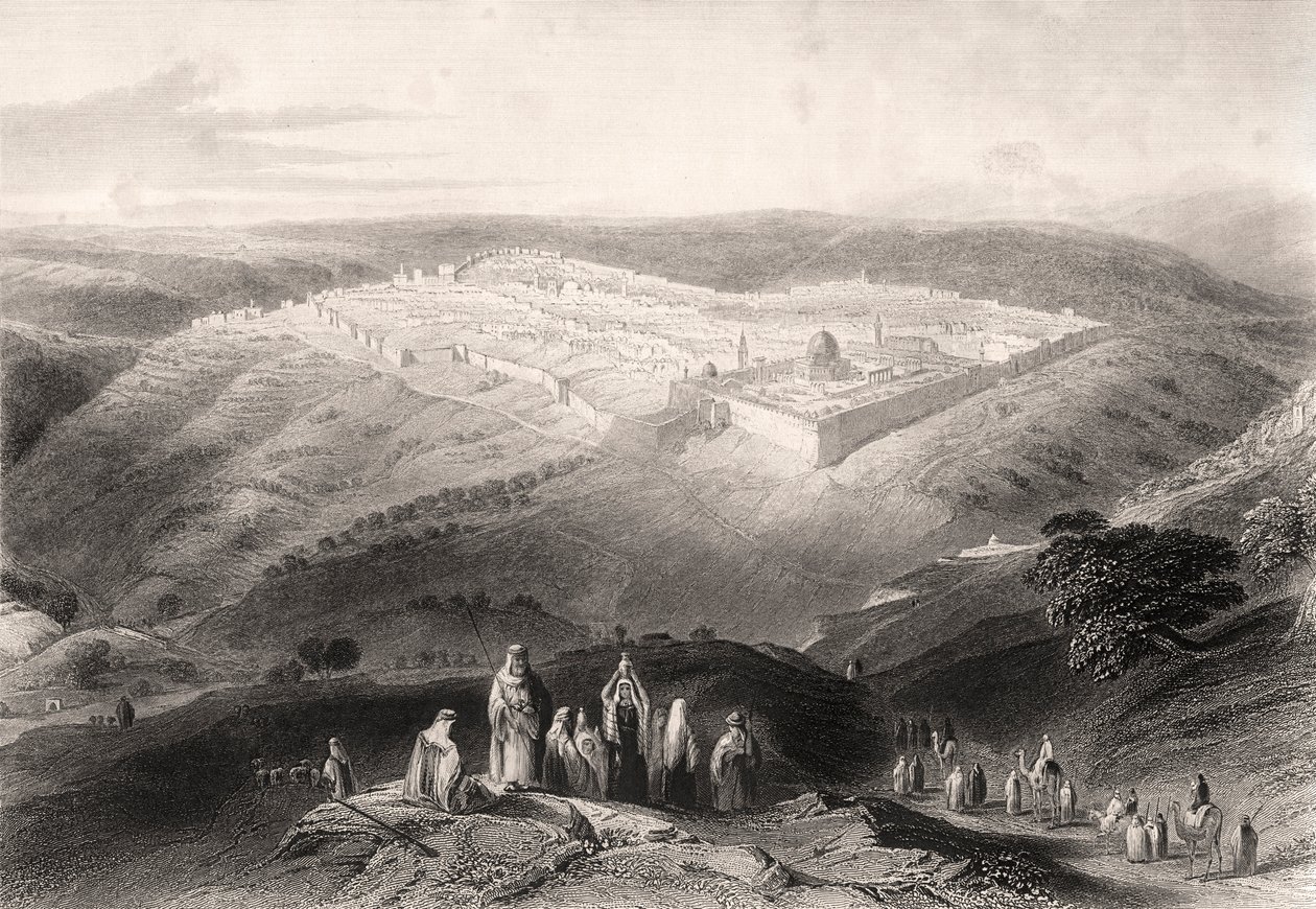 Jerusalem by Unbekannter Künstler