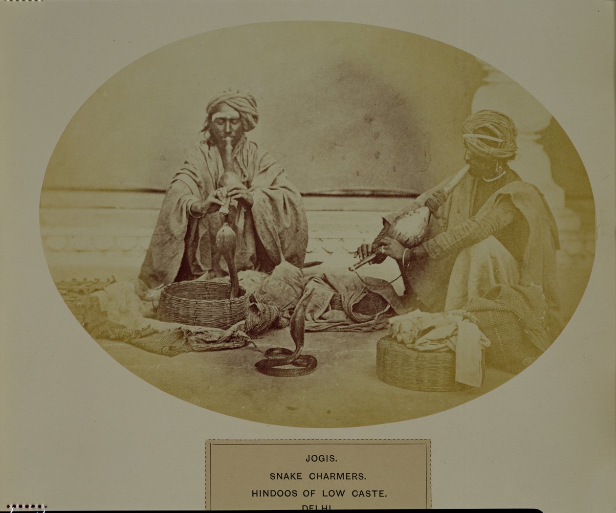 Jogis or Snake Charmers, Low Caste Hindus from Delhi, no. 205 from 