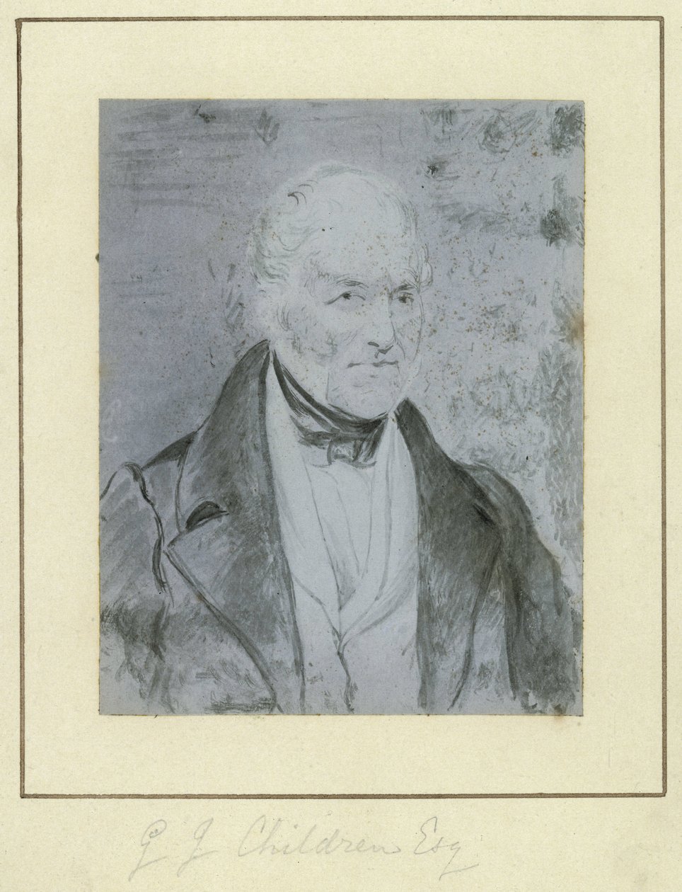 John George Children, English scientist, c. 1841 by Unbekannt
