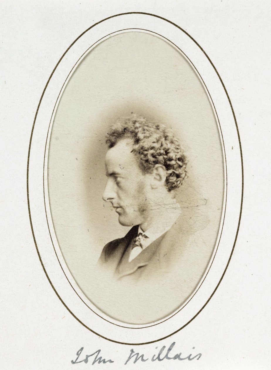 John Millais, c. 1863 by Unbekannter Künstler