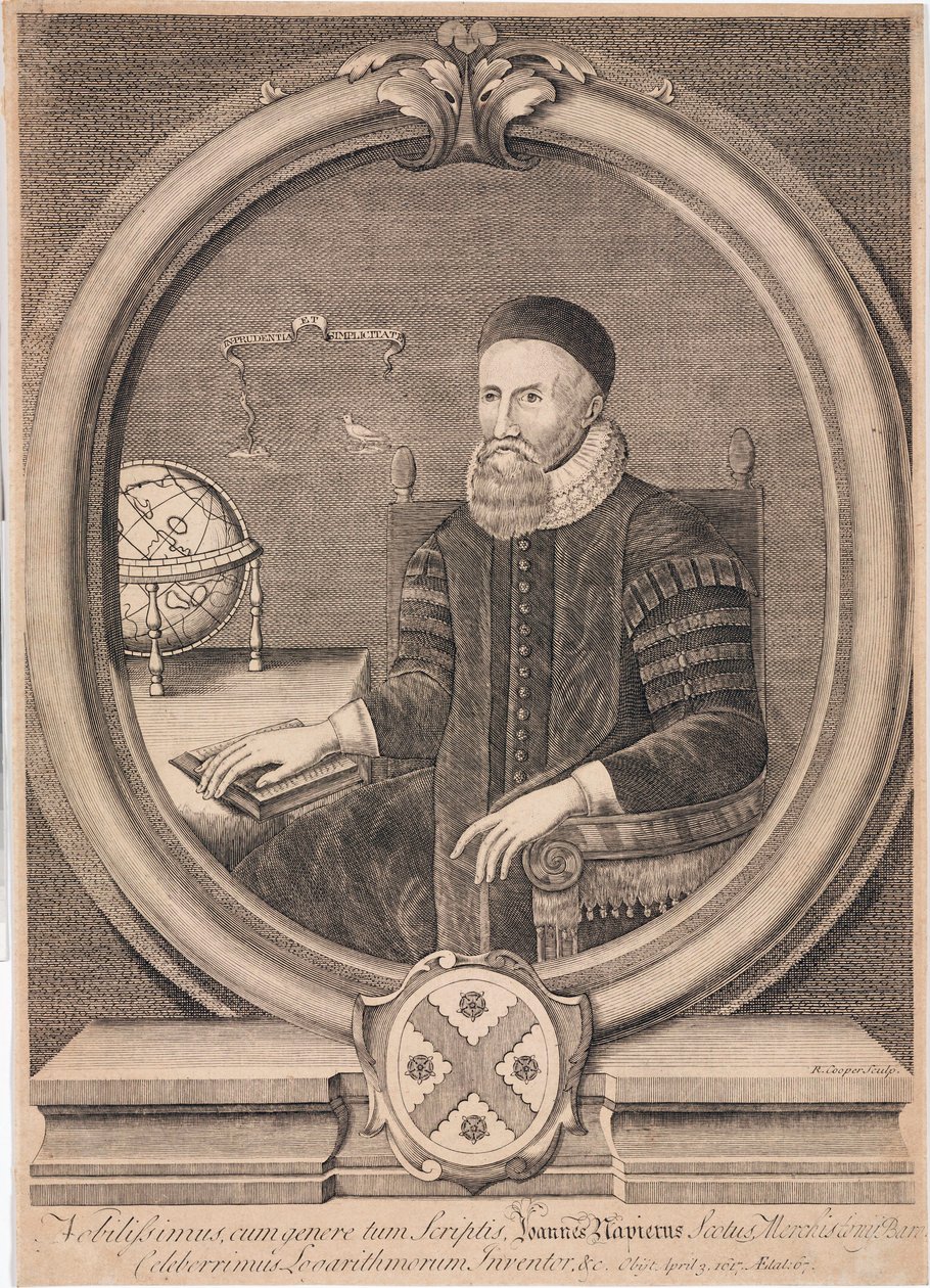 John Napier, Scottish mathematician, c 1600 by Unbekannt