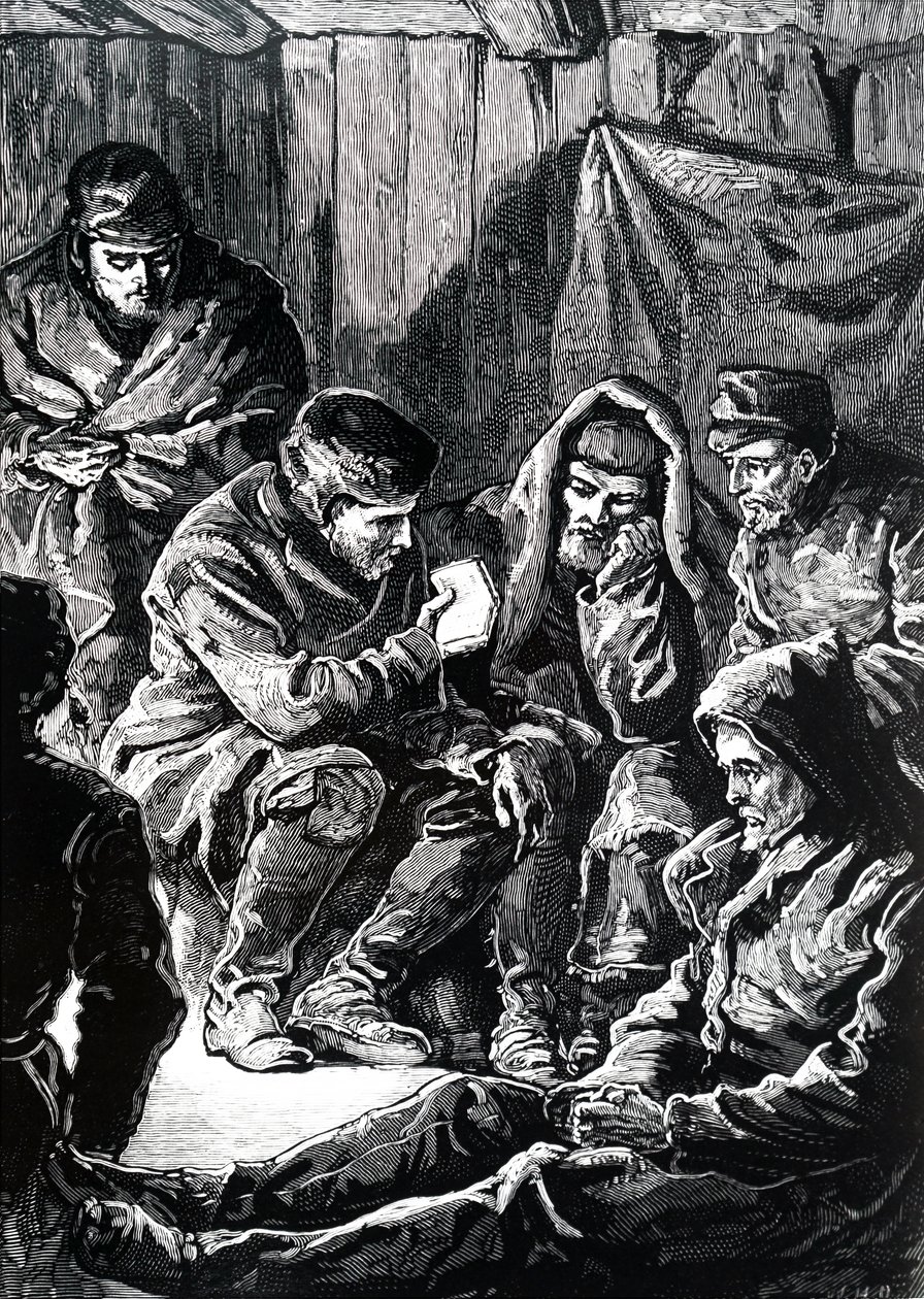 John Richardson during a Franklin overland arctic expedition by Unbekannt