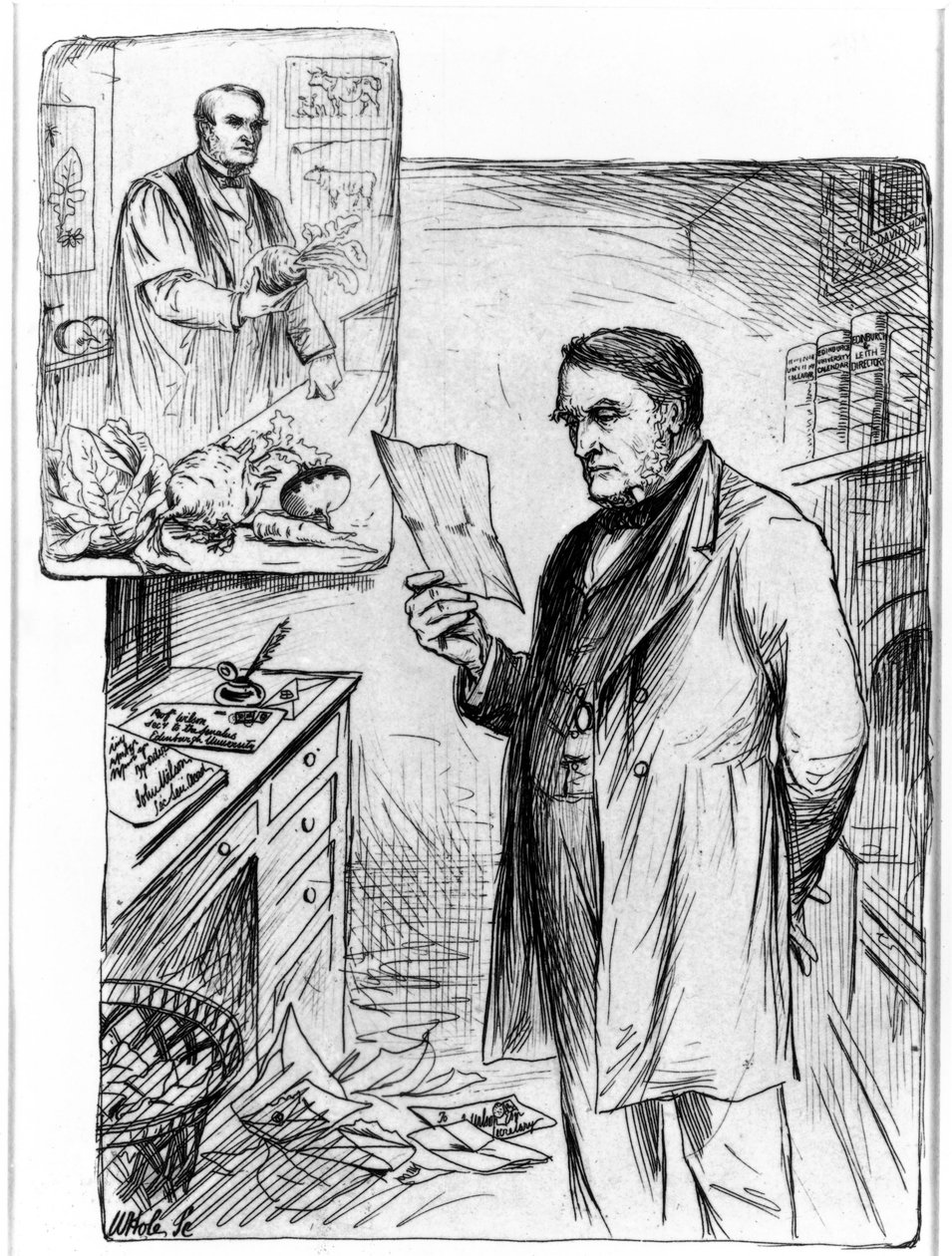 John Wilson, British agriculturist, c 1860 by Unbekannt