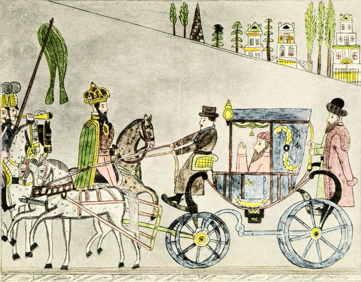 Joseph has his father Jacob brought to Egypt - Bible by Unbekannter Künstler