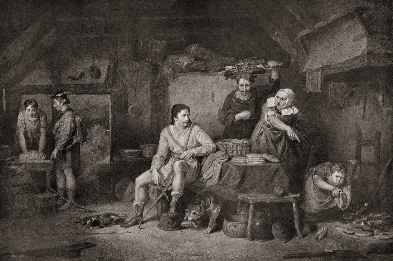 King Alfred in the Neatherd