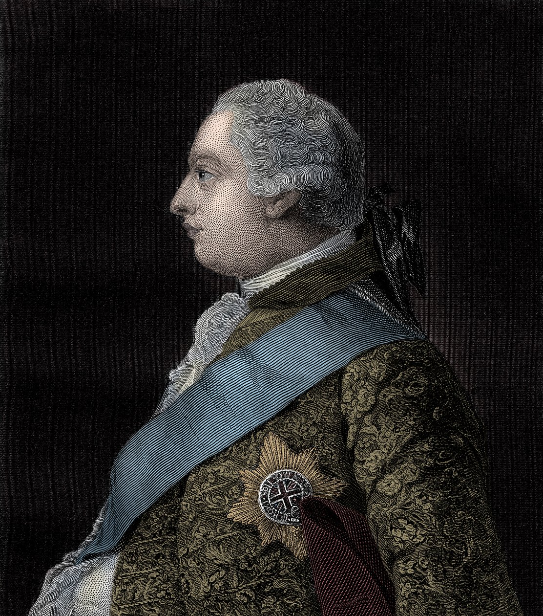 King George III by Unbekannter Künstler