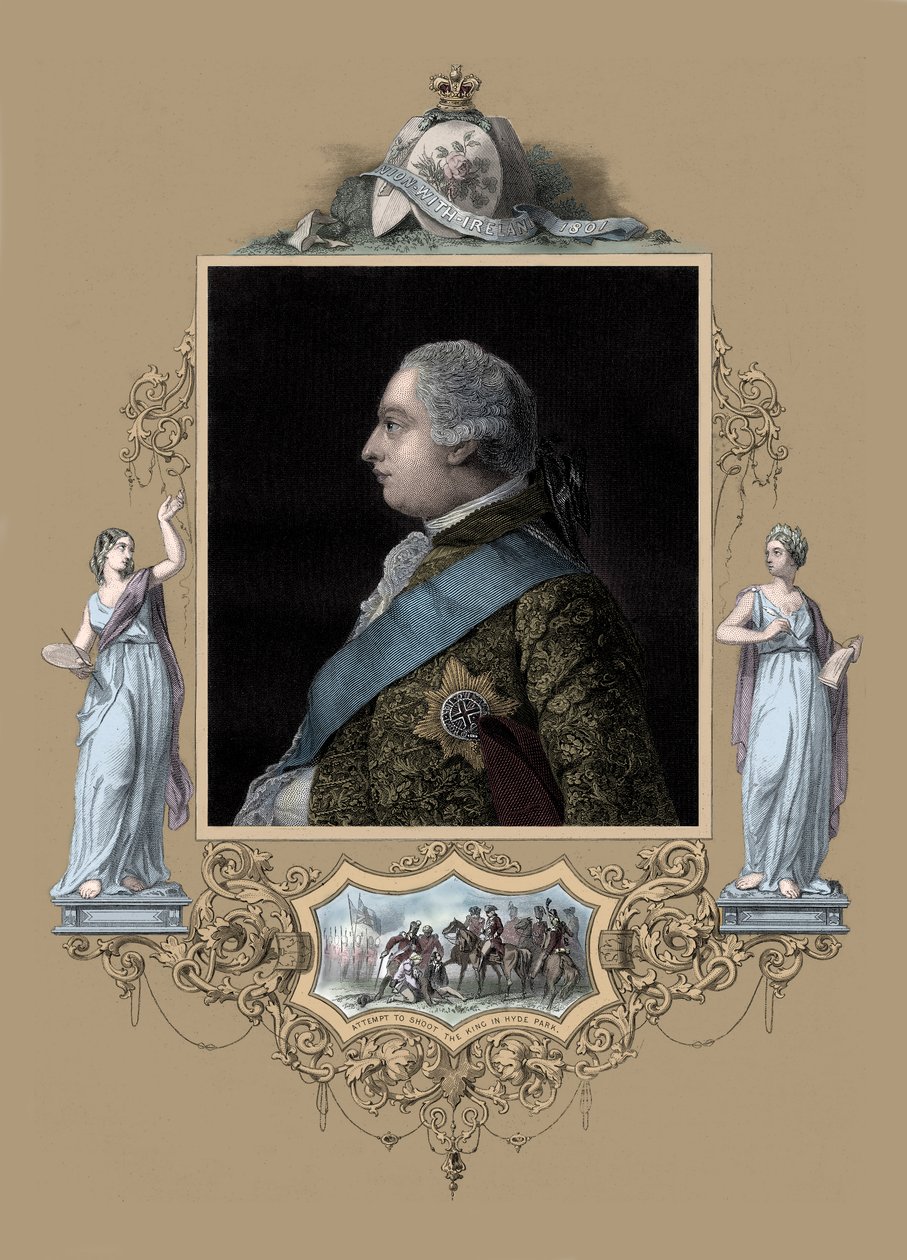 King George III by Unbekannter Künstler