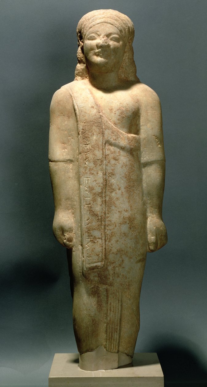 Kouros Dionysermos, Greek, Archaic Period by Unbekannt
