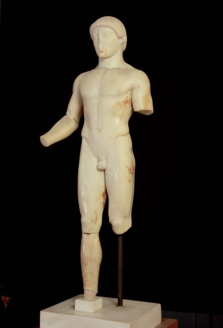 Kouros: The One-Legged Boy (front view) by Unbekannt