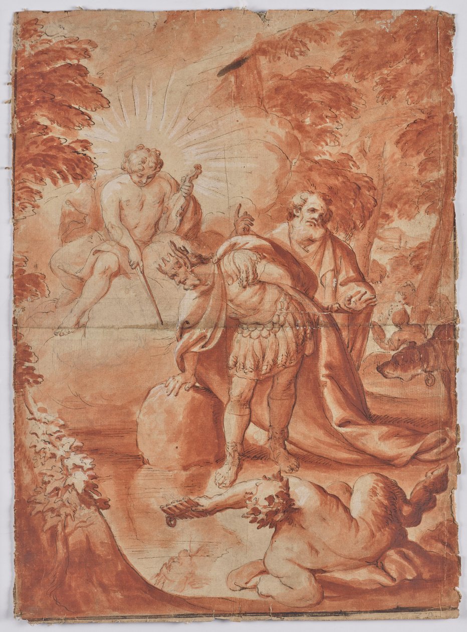King Solomon Receives the Ring by Unbekannter Künstler