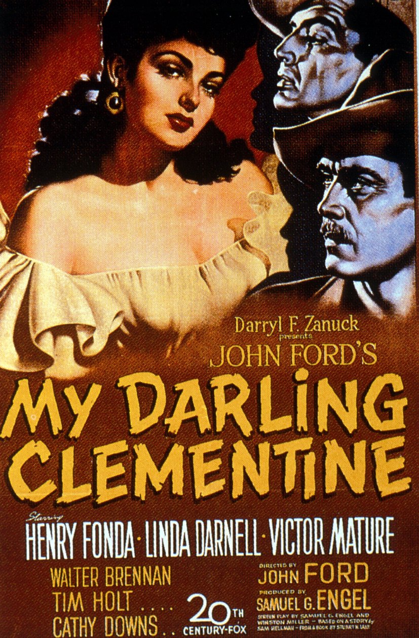 My Darling Clementine by John Ford with Henry Fonda, Linda Darnell 1946 by Unbekannt