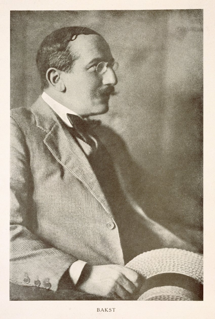 Leon Bakst, portrait photograph by Unbekannt