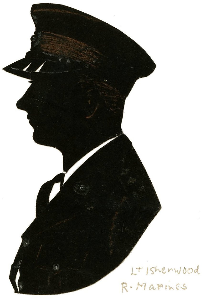 Lieutenant Isherwood, Royal Marines, Second World War by Unbekannt