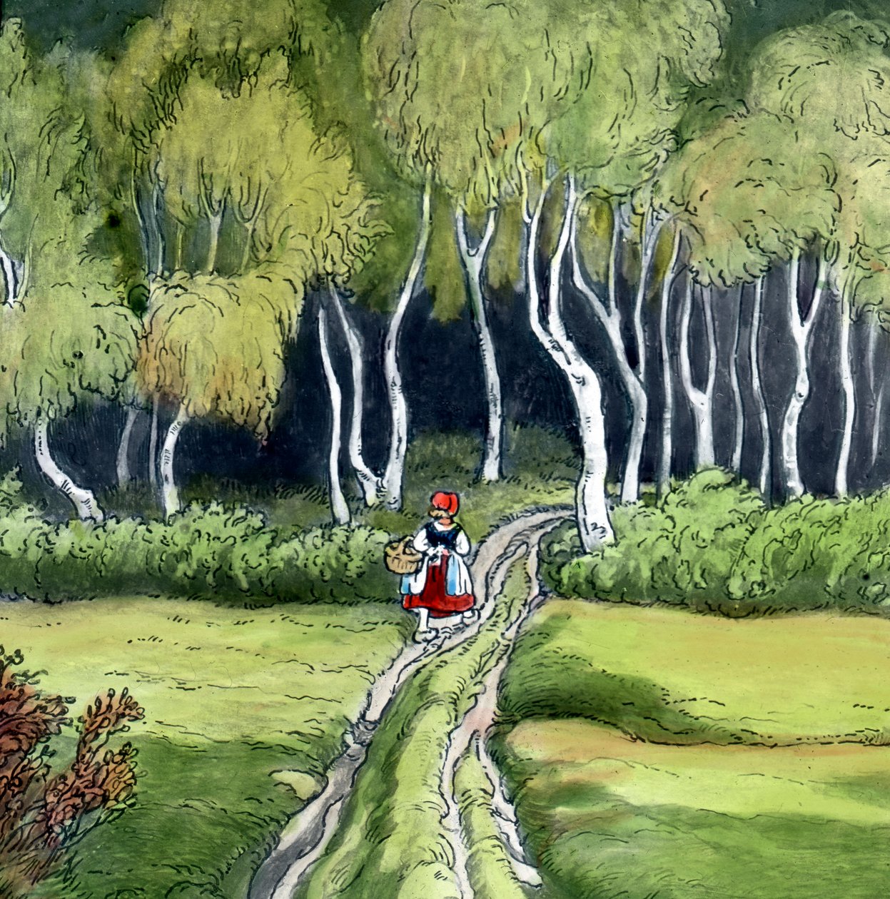 Little Red Riding Hood by Unbekannter Künstler