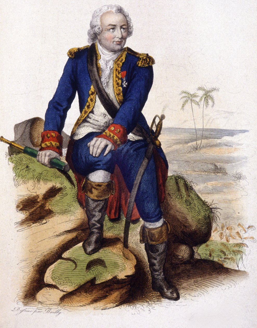 Louis-Antoine de Bougainville by Unbekannter Künstler