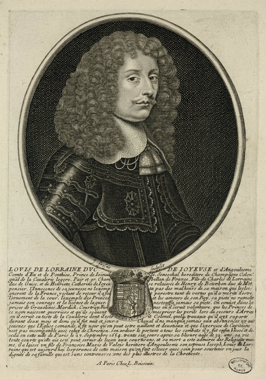 Louis de Lorraine, Duke of Joyeuse by Unbekannter Künstler
