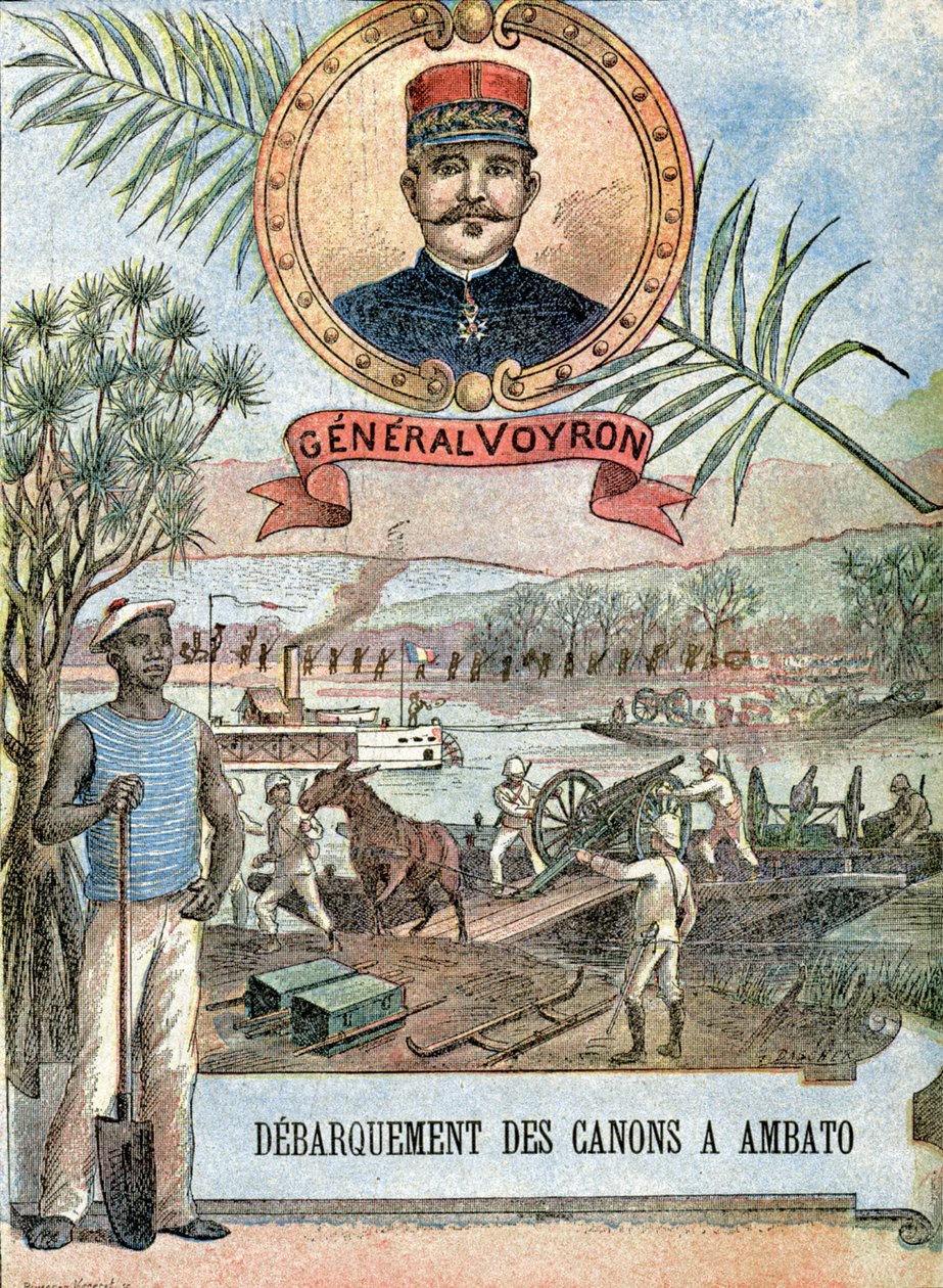Madagascar War, General Voyron by Unbekannter Künstler