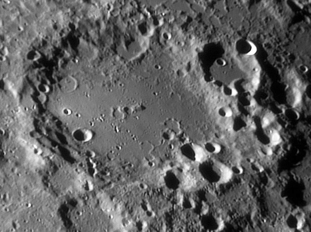 Maginus Crater by Unbekannt