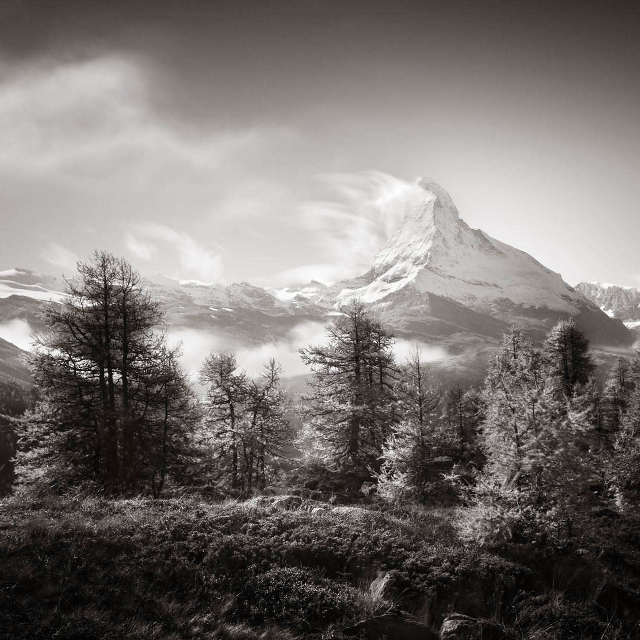 Matterhorn Study 3, Switzerland, 2014 by Leopold Blonder
