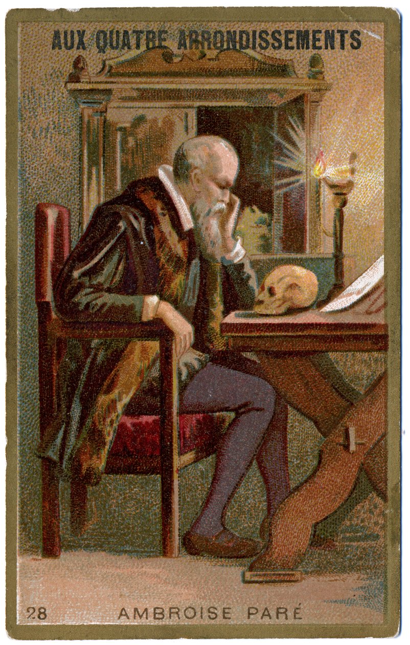 The French Surgeon Ambroise Pare by Unbekannter Künstler