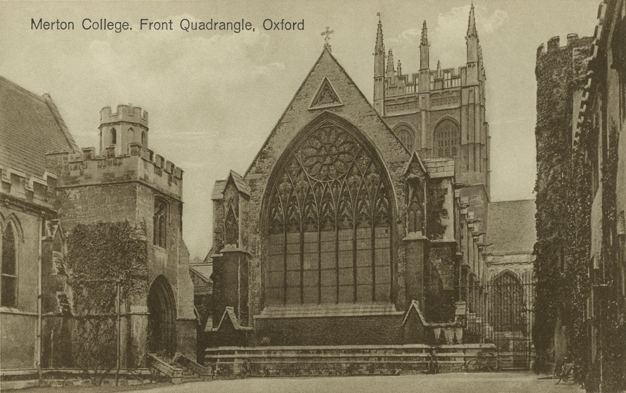 Merton College, Oxford by Unbekannter Künstler