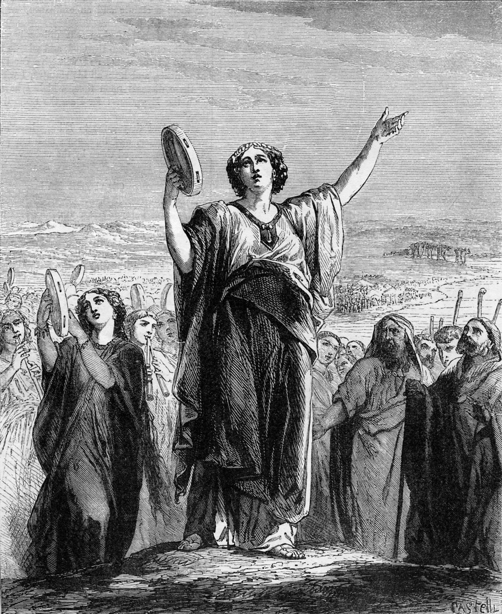 Miriam the prophetess song of celebration - Bible by Unbekannter Künstler