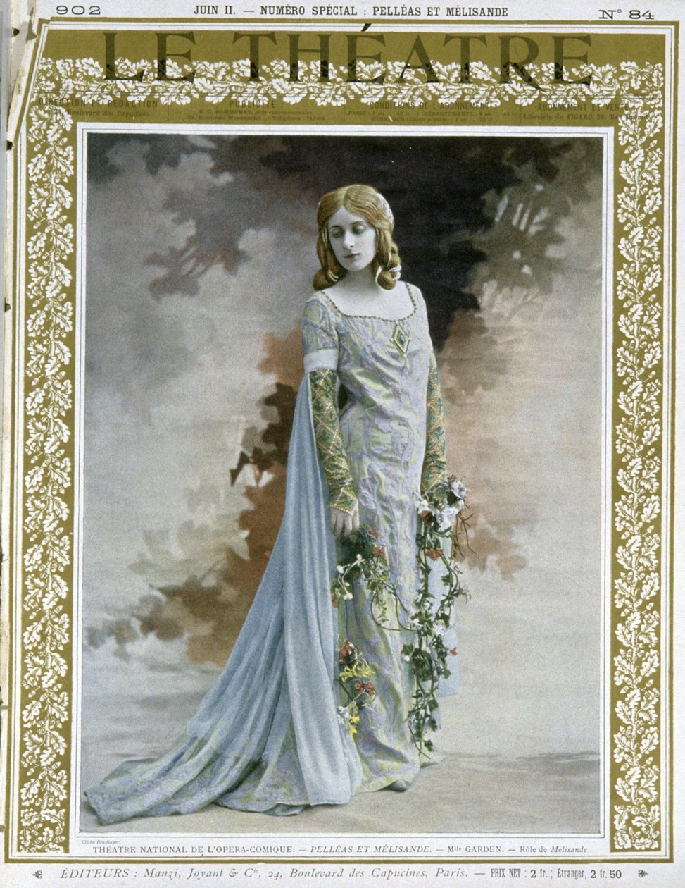 Miss Garden as Melisande by Unbekannter Künstler