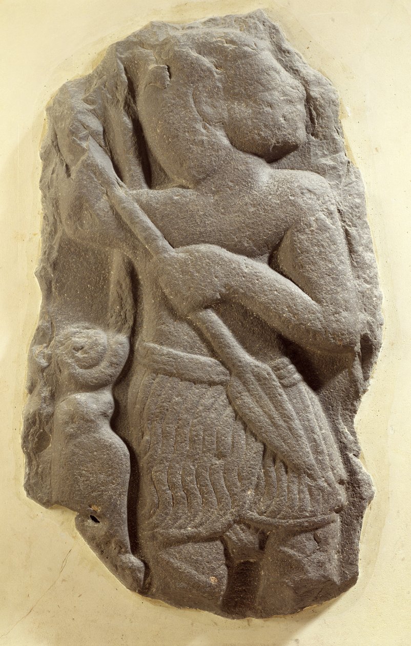 Moabite storm god, Shihan ancient land of Moab, c.1100 BC by Unbekannt