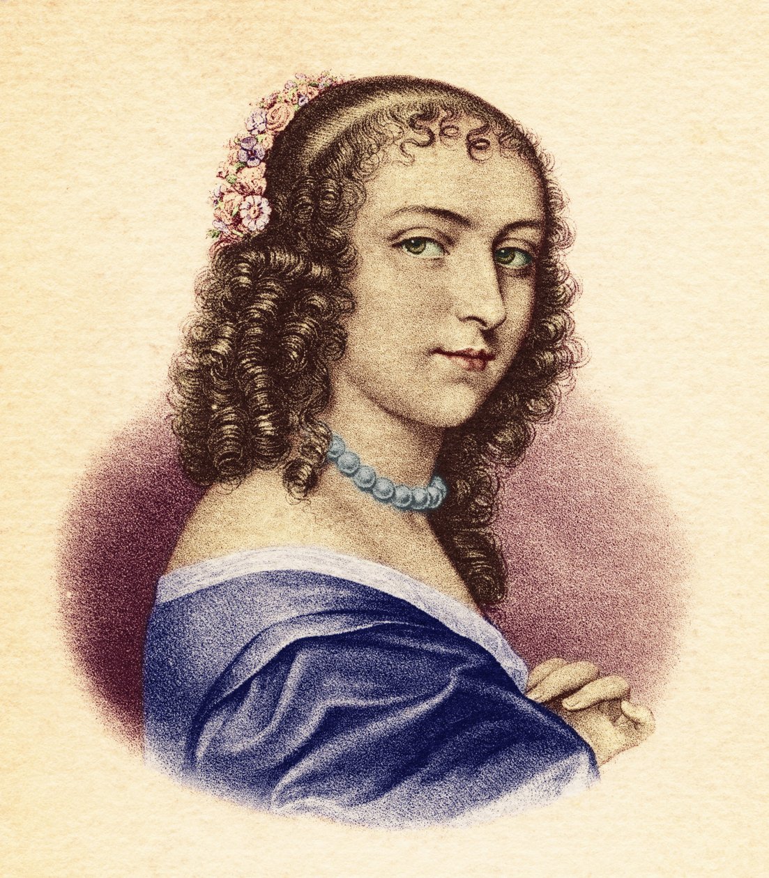 Ninon de Lenclos, French author, courtesan and patron of the arts by Unbekannt