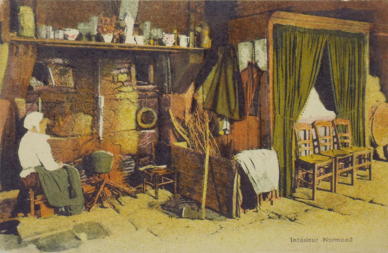 Norman interior by Unbekannter Künstler