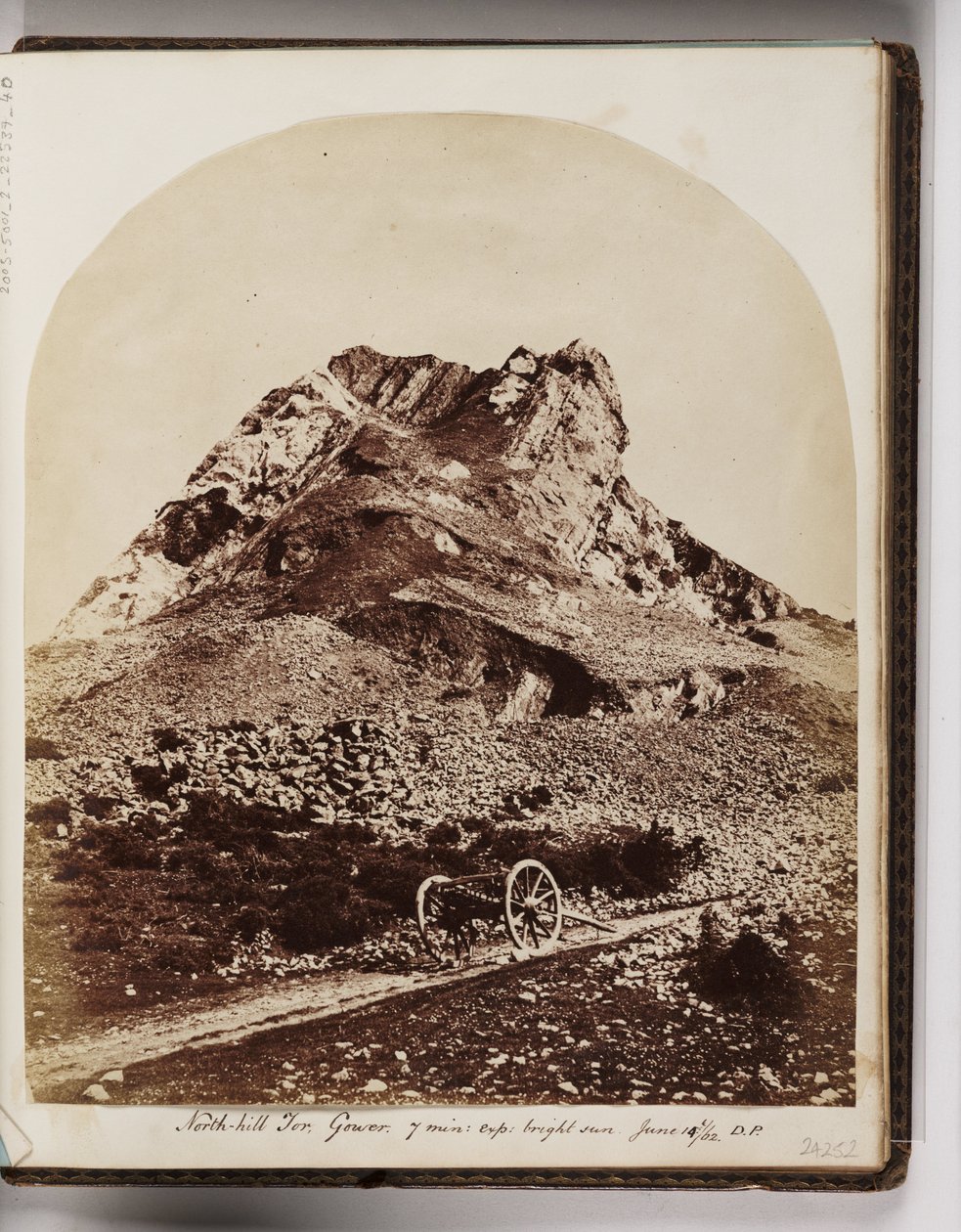 North Hill Tor, Gower Peninsula, South Wales, June 14 1862 by Unbekannt