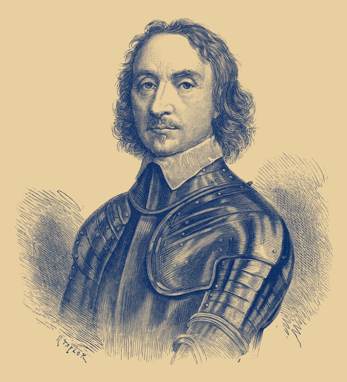 Oliver Cromwell by Unbekannter Künstler