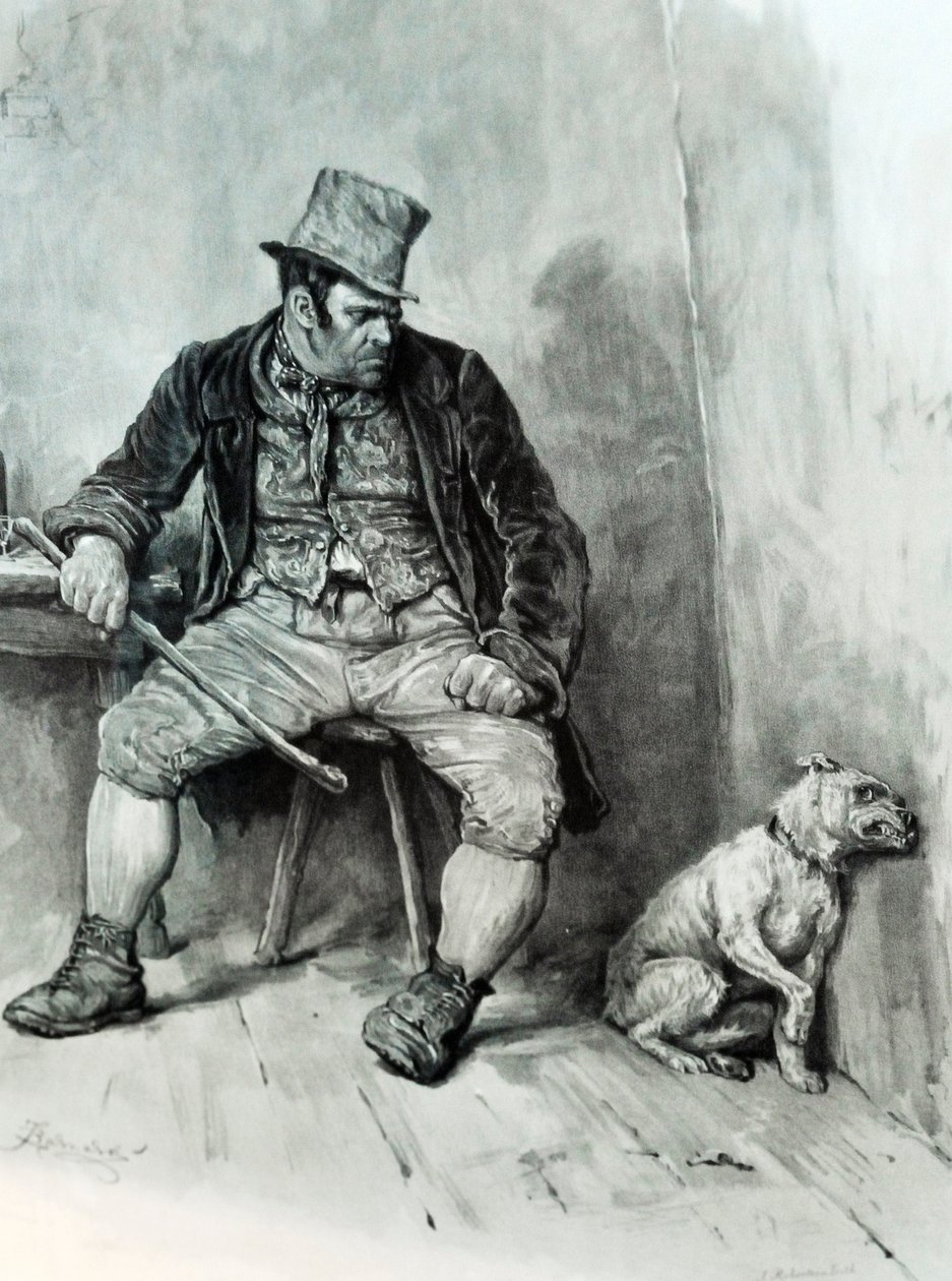 Oliver Twist, by Charles Dickens - Illustration by Unbekannter Künstler