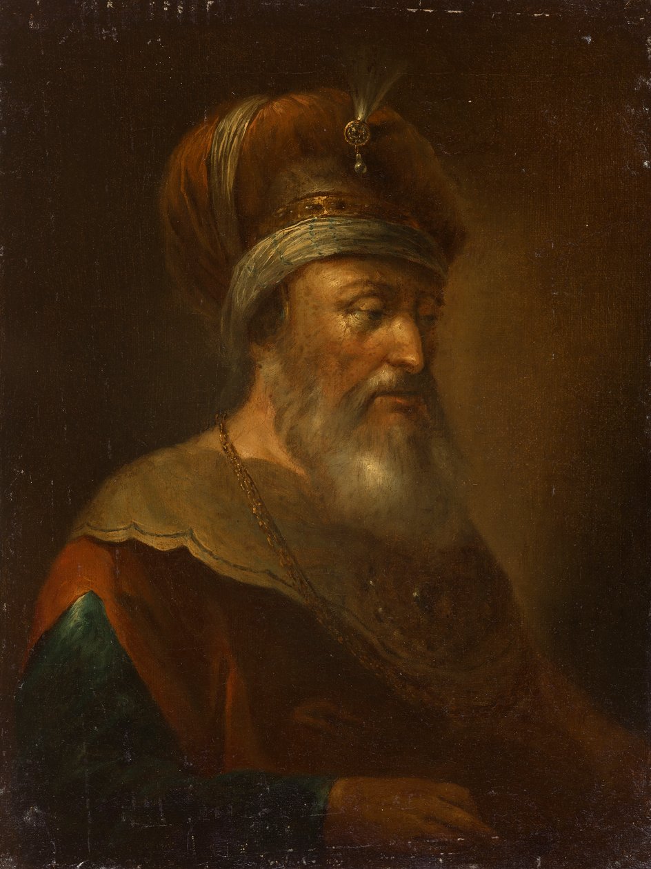 Oriental with Turban by Unbekannter Künstler