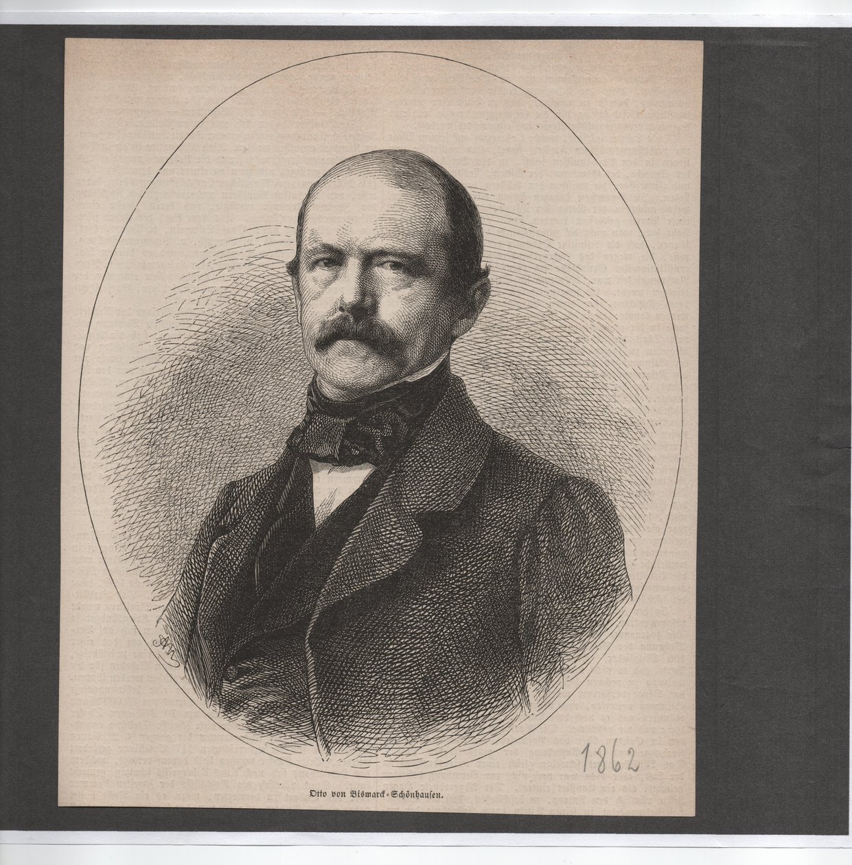 Otto von Bismarck-Schönhausen by Unbekannter Künstler