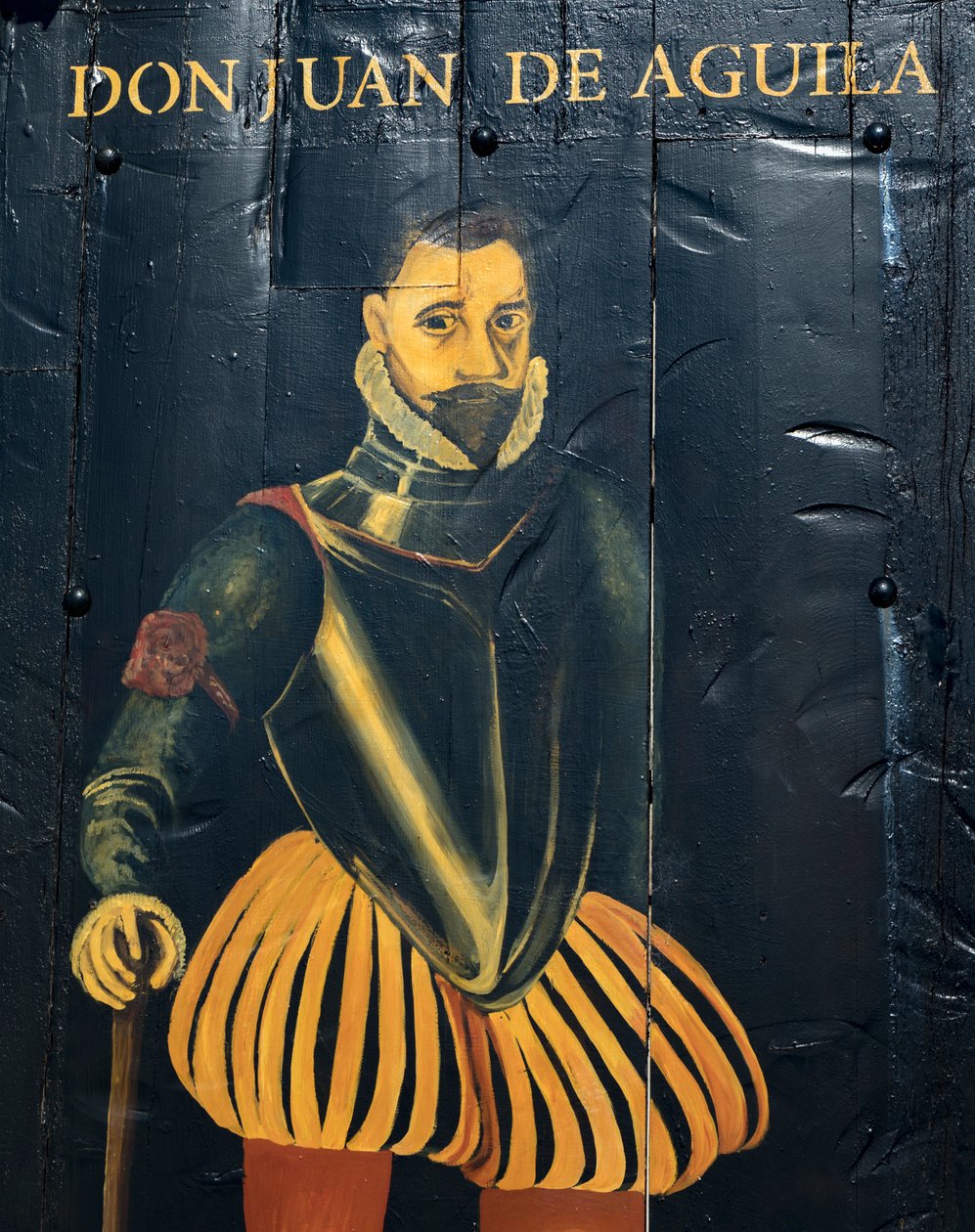 Painting of Juan del Aguila, outside the Bulman pub, Summercove, Kinsale, County Cork, Ireland by Unbekannt