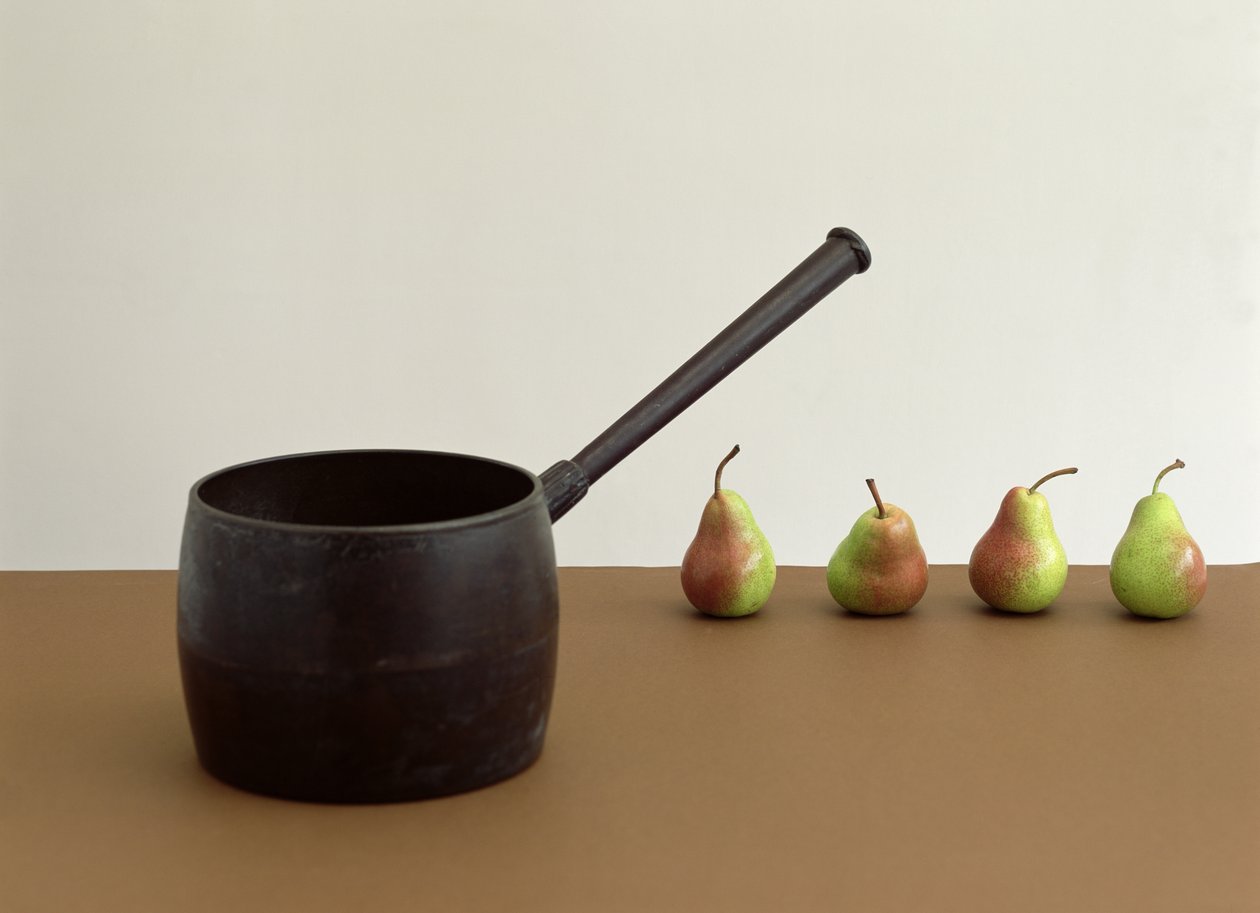 Pan & Four pears (after William Scott) 2005 (photo) by Unbekannter Künstler