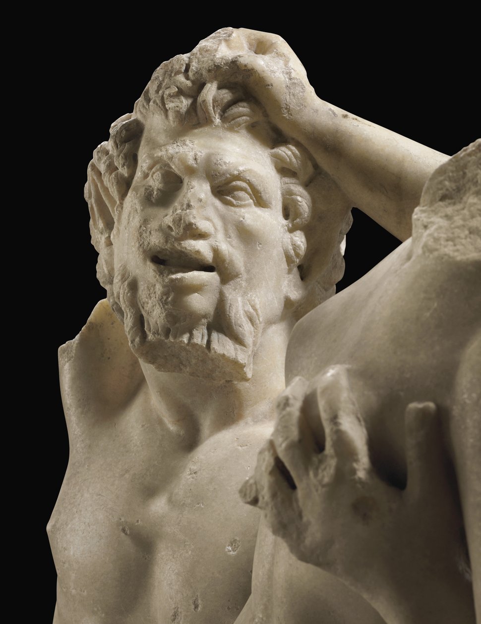 Pan and Hermaphrodite, c.1st century AD by Unbekannt