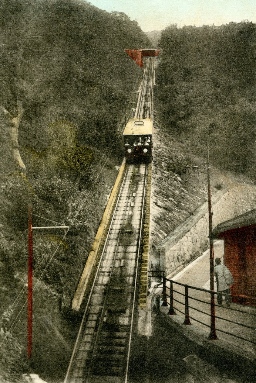 Peak Tram by Unbekannter Künstler